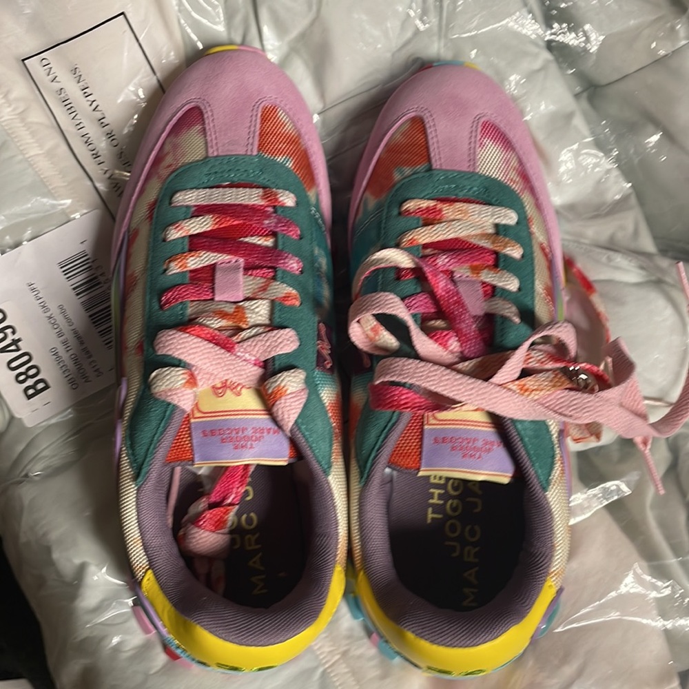 Marc Jacobs The Jogger Tie Dye sneakers - Size 38 (8) - Picture 4 of 8